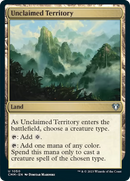 Unclaimed Territory [Commander Masters] - Destination Retro