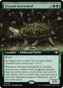 Fecund Greenshell (Extended Art) [Bloomburrow] - Destination Retro