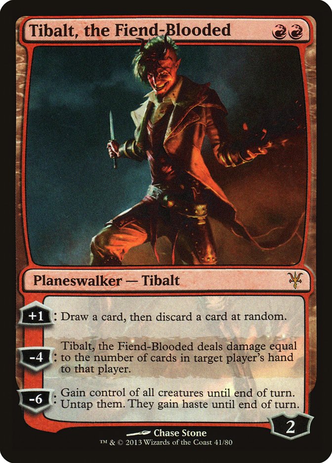 Tibalt, the Fiend-Blooded [Duel Decks: Sorin vs. Tibalt] - Destination Retro