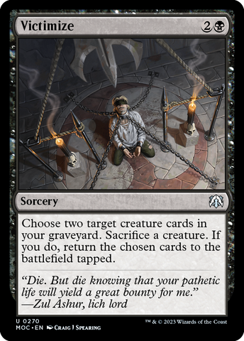Victimize [March of the Machine Commander] - Destination Retro