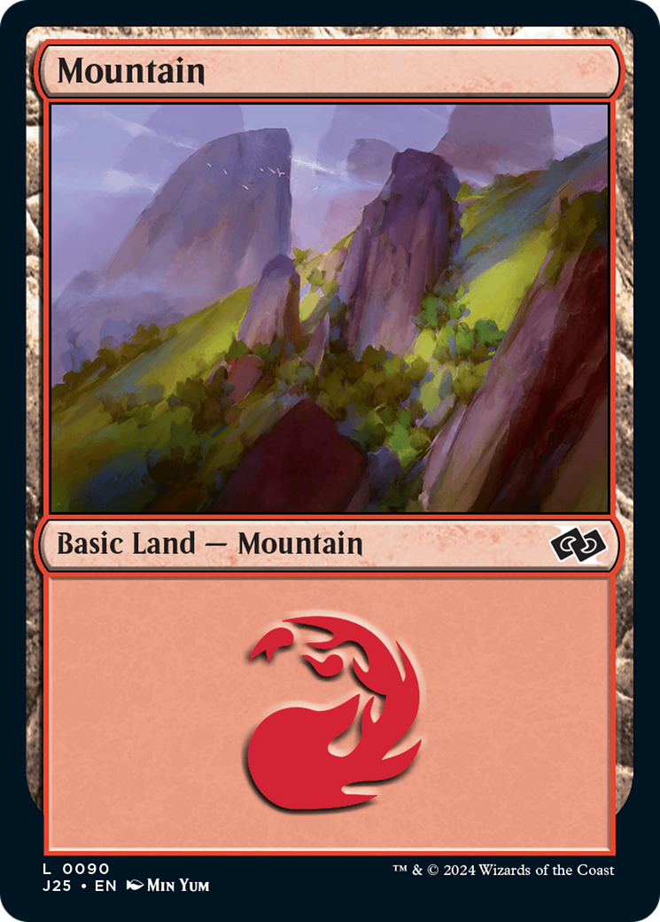Mountain (90) [Foundations Jumpstart] - Destination Retro