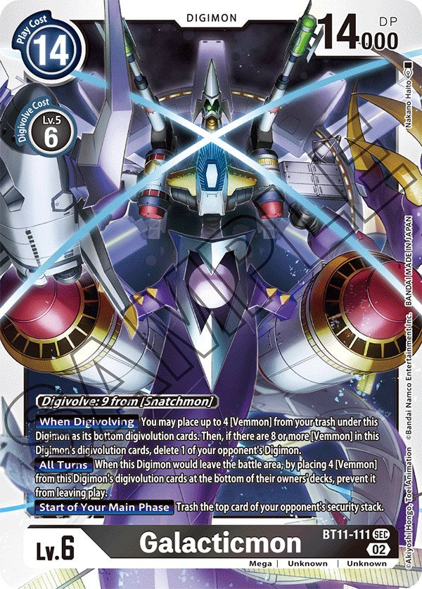 Galacticmon [BT11-111] [Dimensional Phase] - Destination Retro