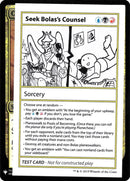 Seek Bolas's Counsel [Mystery Booster Playtest Cards] - Destination Retro