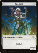Soldier // Thopter Double-Sided Token [March of the Machine Tokens] - Destination Retro