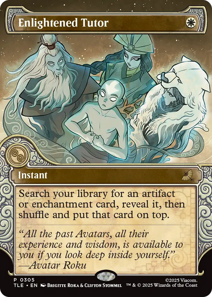 Enlightened Tutor (Showcase) [Avatar: The Last Airbender: Eternal-Legal] - Destination Retro