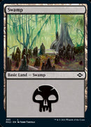 Swamp (485) (Foil Etched) [Modern Horizons 2] - Destination Retro