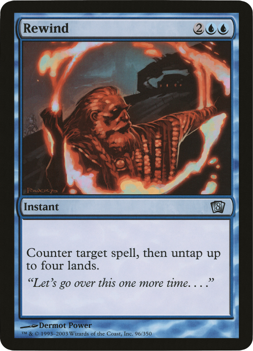 Rewind (Oversized) [Eighth Edition Box Topper] - Destination Retro