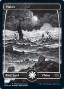 Plains (The Moonlit Lands) (Foil Etched) [Innistrad: Crimson Vow Promos] - Destination Retro