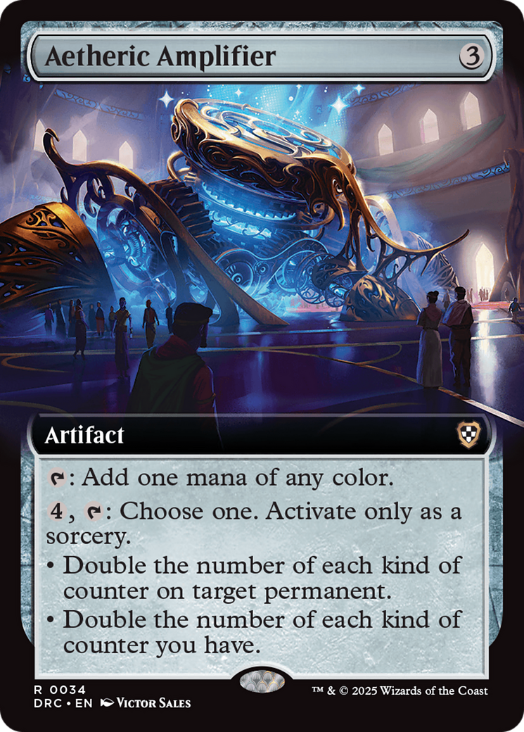 Aetheric Amplifier (Extended Art) [Aetherdrift Commander] - Destination Retro