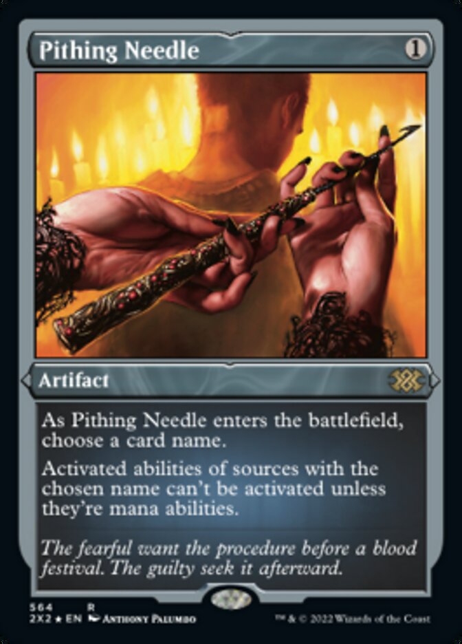Pithing Needle (Foil Etched) [Double Masters 2022] - Destination Retro