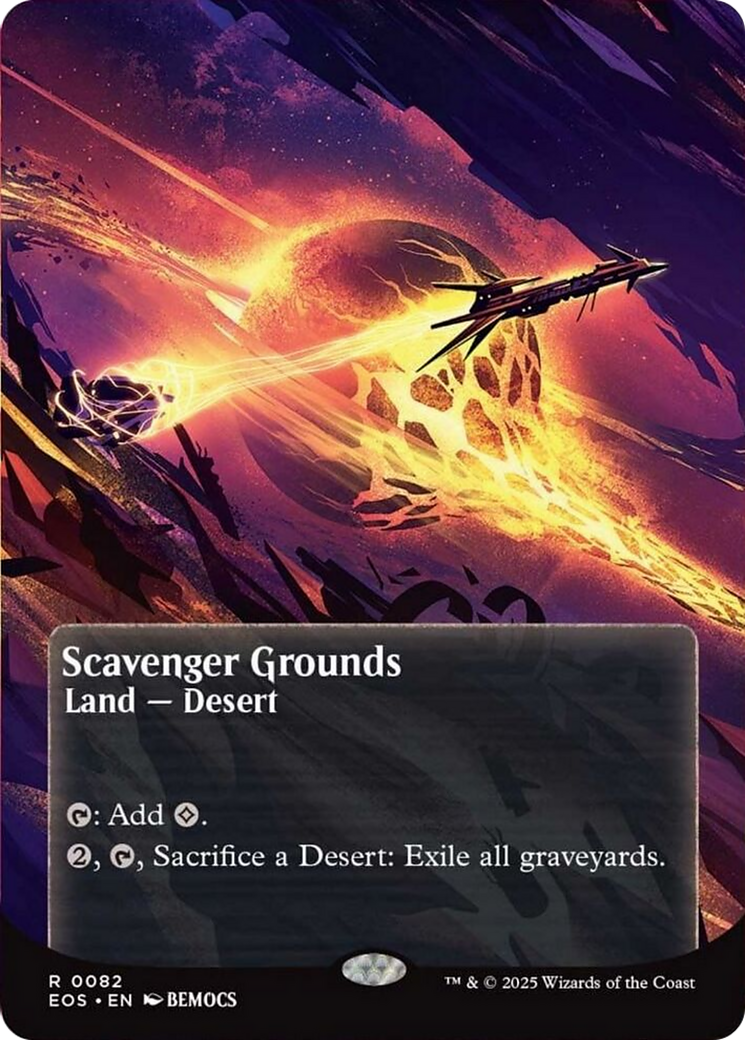 Scavenger Grounds (0082) (Borderless) [Edge of Eternities: Stellar Sights] - Destination Retro
