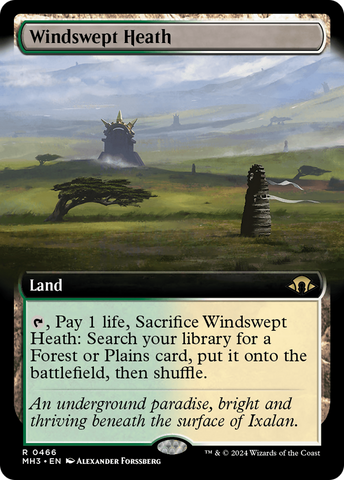 Windswept Heath (Extended Art) [Modern Horizons 3] - Destination Retro