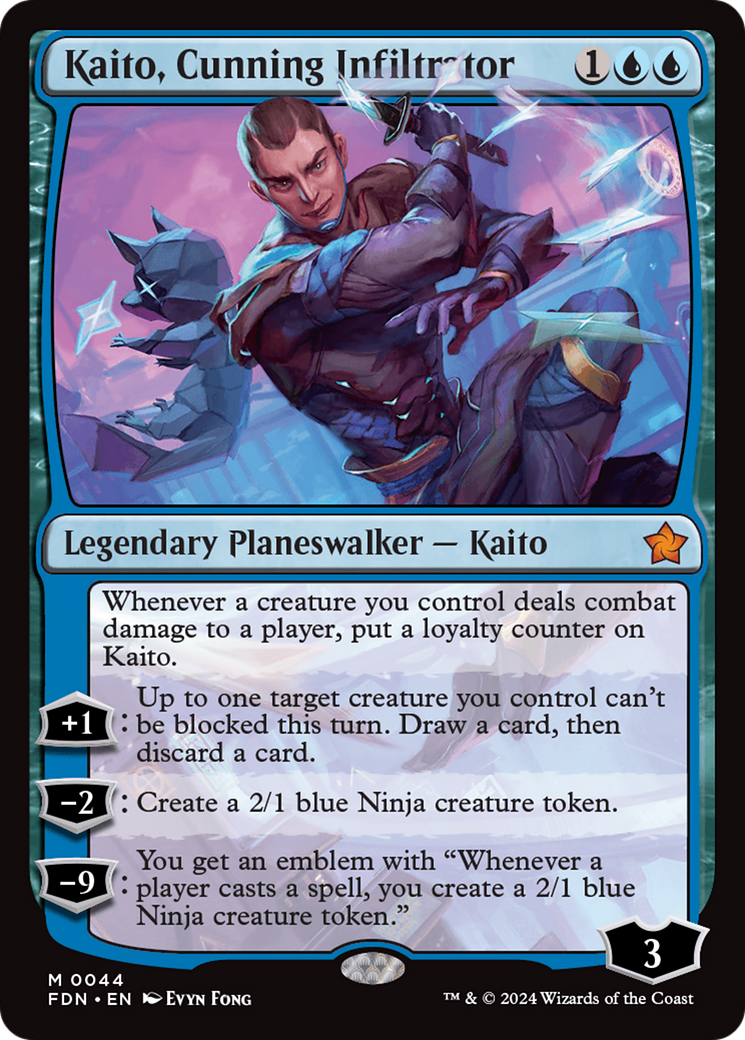 Kaito, Cunning Infiltrator [Foundations] - Destination Retro