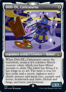 D00-DL, Caricaturist (Showcase) (Galaxy Foil) [Unfinity] - Destination Retro