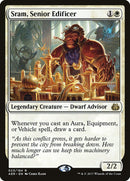 Sram, Senior Edificer [Aether Revolt Promos] - Destination Retro