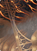 Rustvale Bridge Art Card [Modern Horizons 2 Art Series] - Destination Retro