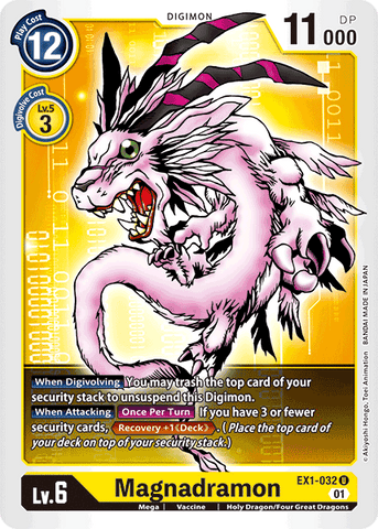 Magnadramon [EX1-032] [Classic Collection] - Destination Retro