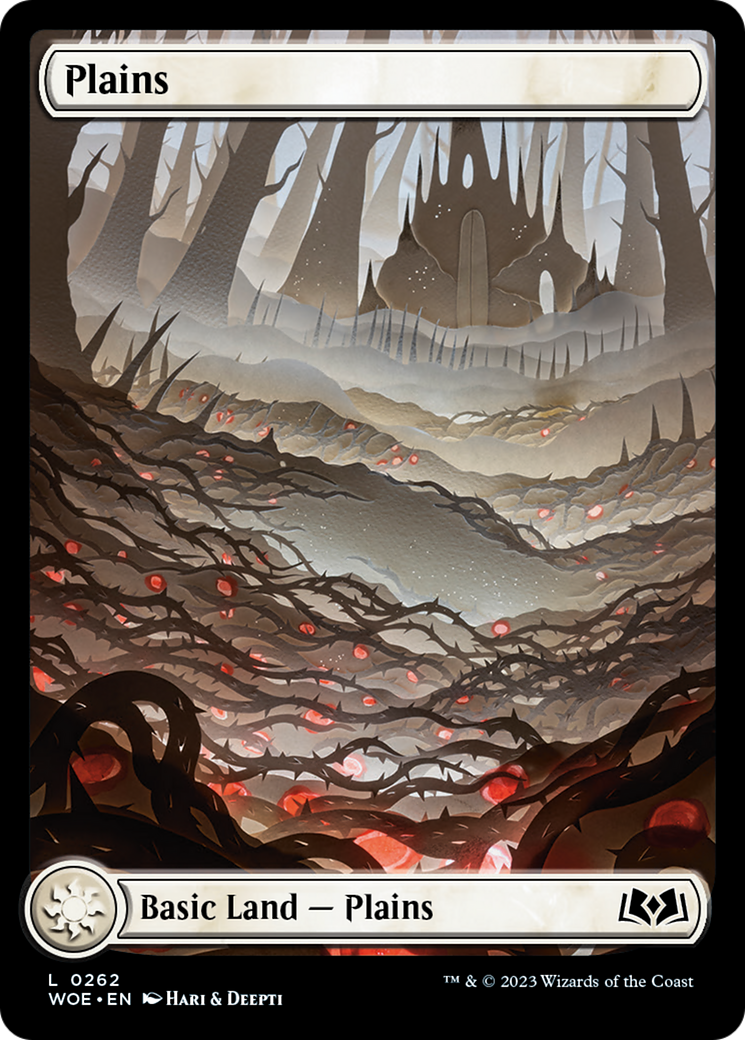 Plains (262) (Full-Art) [Wilds of Eldraine] - Destination Retro