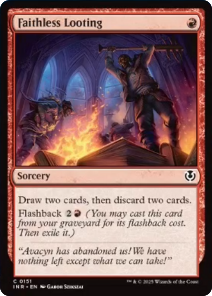 Faithless Looting [Innistrad Remastered] - Destination Retro