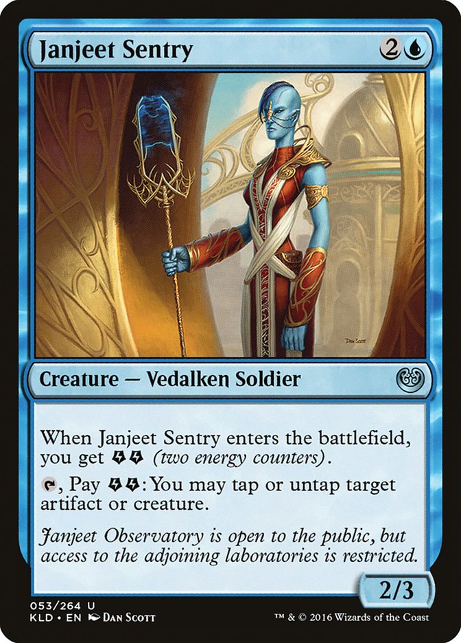 Janjeet Sentry [Kaladesh] - Destination Retro