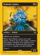 Demonic Junker (First-Place Foil) [Aetherdrift] - Destination Retro