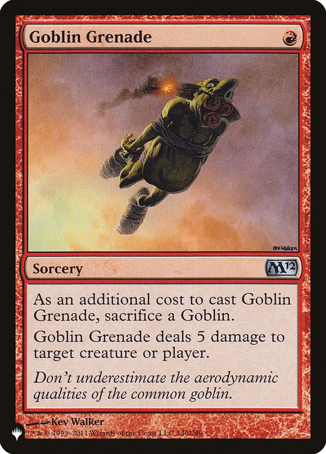 Goblin Grenade [The List] - Destination Retro