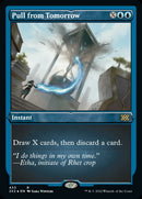 Pull from Tomorrow (Foil Etched) [Double Masters 2022] - Destination Retro