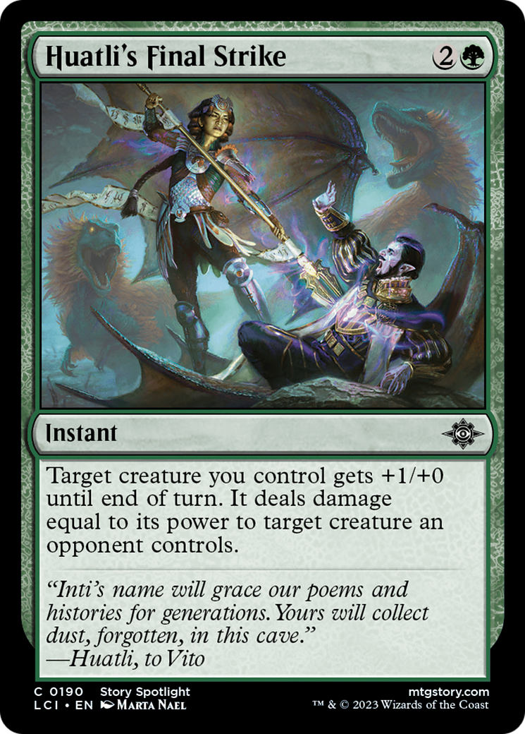 Huatli's Final Strike [The Lost Caverns of Ixalan] - Destination Retro