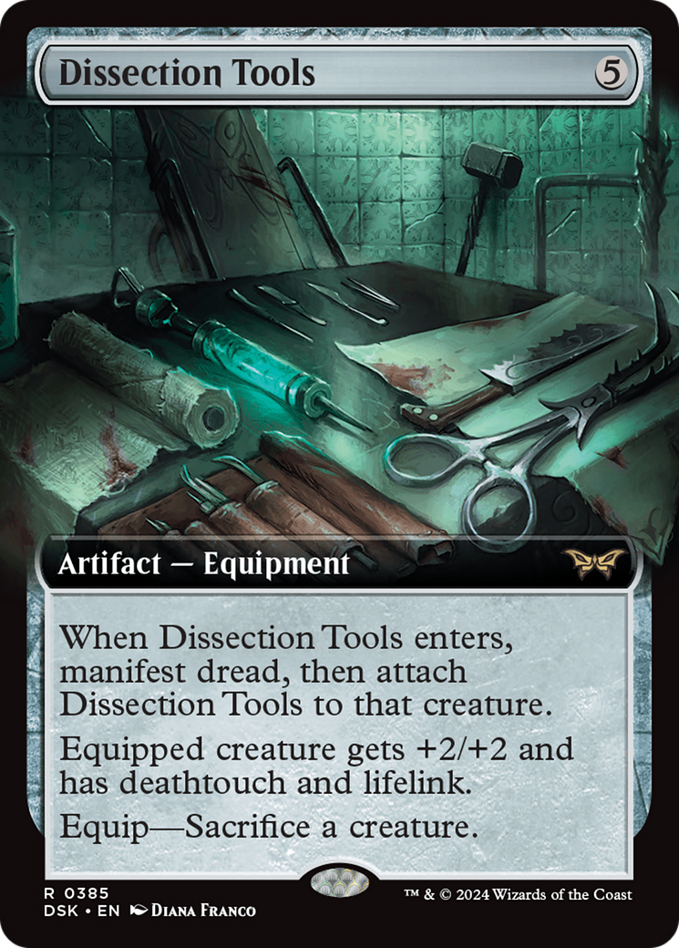 Dissection Tools (Extended Art) [Duskmourn: House of Horror] - Destination Retro