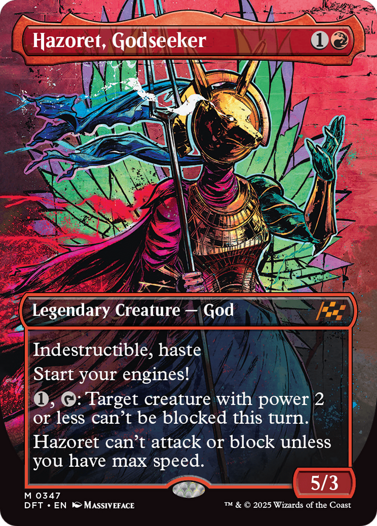 Hazoret, Godseeker (Borderless) [Aetherdrift] - Destination Retro
