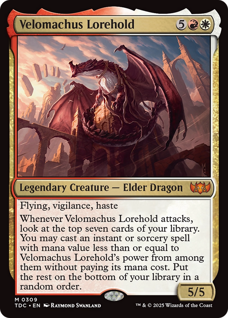 Velomachus Lorehold [Tarkir: Dragonstorm Commander] - Destination Retro