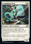 Complaints Clerk [Unfinity] - Destination Retro