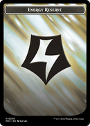 Fanatic of Rhonas // Energy Reserve Double-Sided Token [Modern Horizons 3 Tokens] - Destination Retro