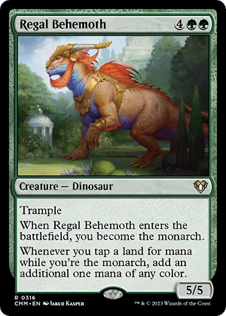 Regal Behemoth [Commander Masters] - Destination Retro