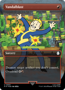Vandalblast (Borderless) (Surge Foil) [Fallout] - Destination Retro
