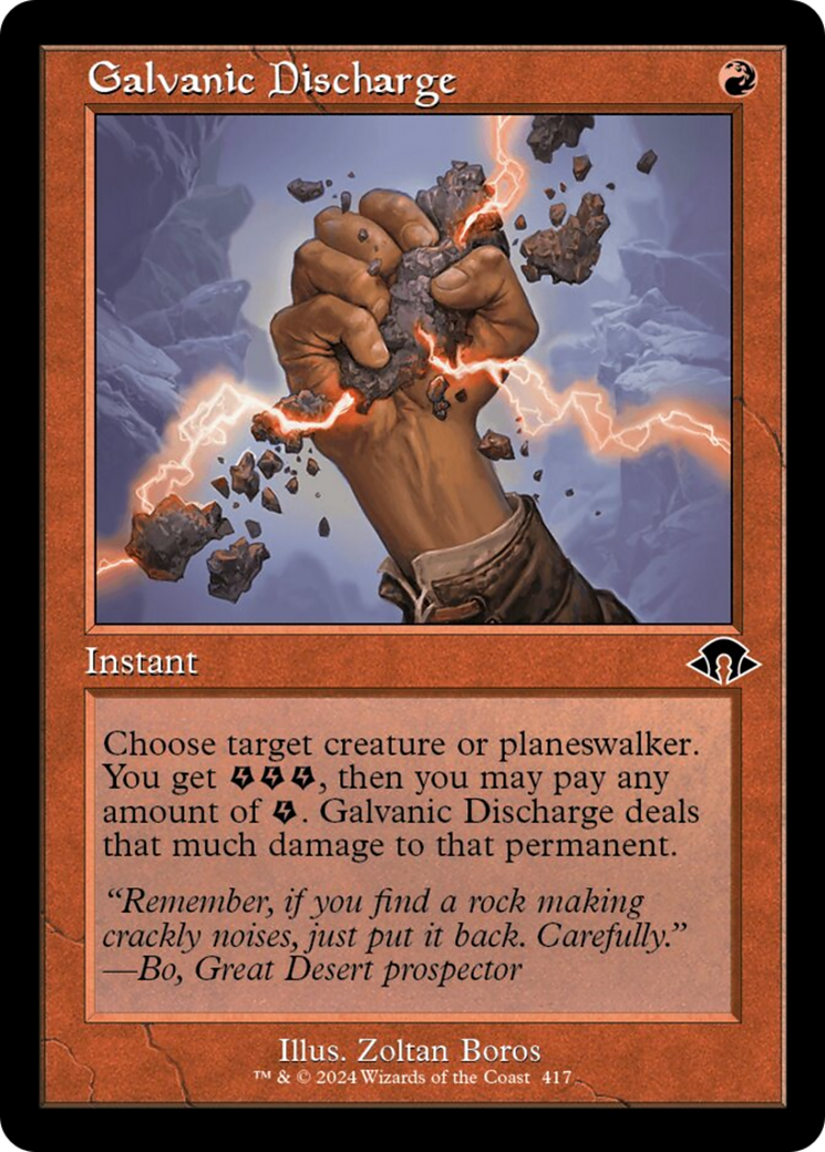 Galvanic Discharge (Retro) [Modern Horizons 3] - Destination Retro