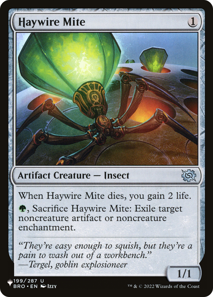 Haywire Mite [The List] - Destination Retro