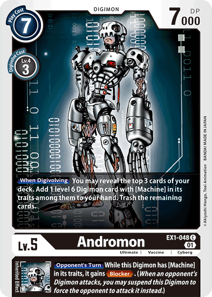 Andromon [EX1-048] [Classic Collection] - Destination Retro