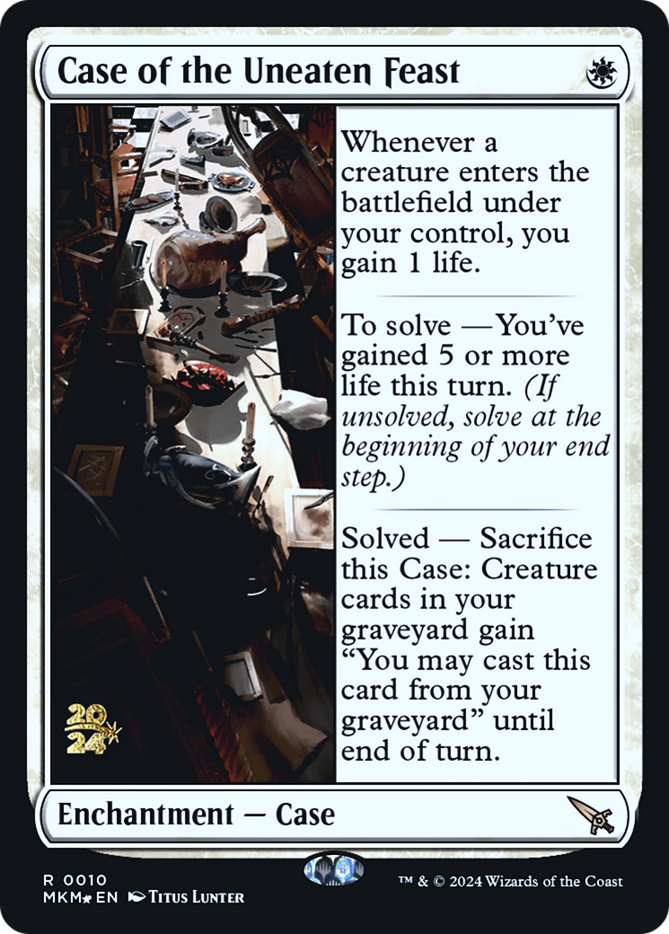 Case of the Uneaten Feast [Murders at Karlov Manor Prerelease Promos] - Destination Retro