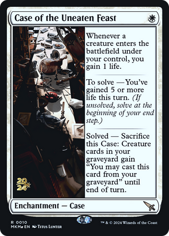 Case of the Uneaten Feast [Murders at Karlov Manor Prerelease Promos] - Destination Retro