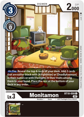 Monitamon [BT10-058] [Xros Encounter] - Destination Retro