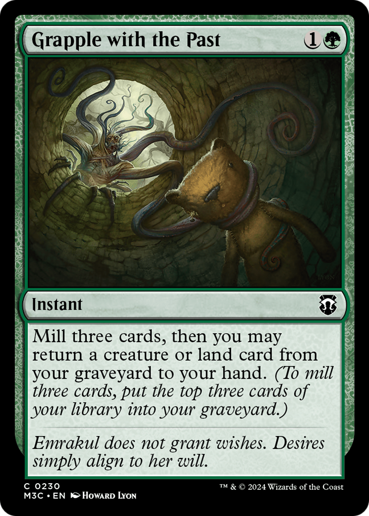 Grapple with the Past (Ripple Foil) [Modern Horizons 3 Commander] - Destination Retro