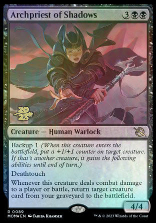 Archpriest of Shadows [March of the Machine Prerelease Promos] - Destination Retro