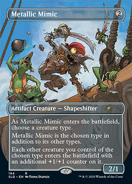 Metallic Mimic (Borderless) [Secret Lair Drop Series] - Destination Retro