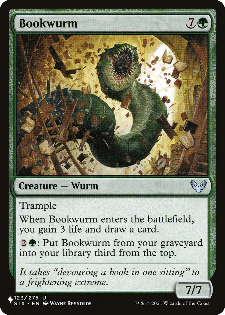 Bookwurm [The List] - Destination Retro