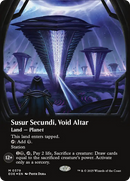 Susur Secundi, Void Altar (Borderless) (Galaxy Foil) [Edge of Eternities] - Destination Retro