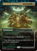 Anthem of Champions (Borderless) [Foundations] - Destination Retro