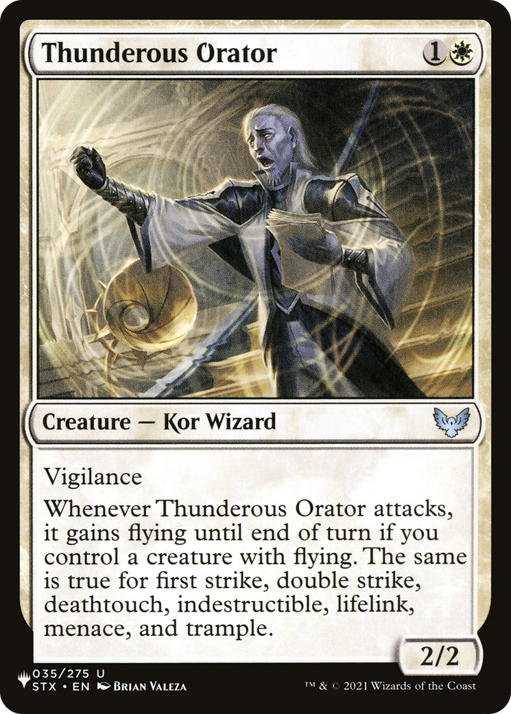 Thunderous Orator [The List] - Destination Retro