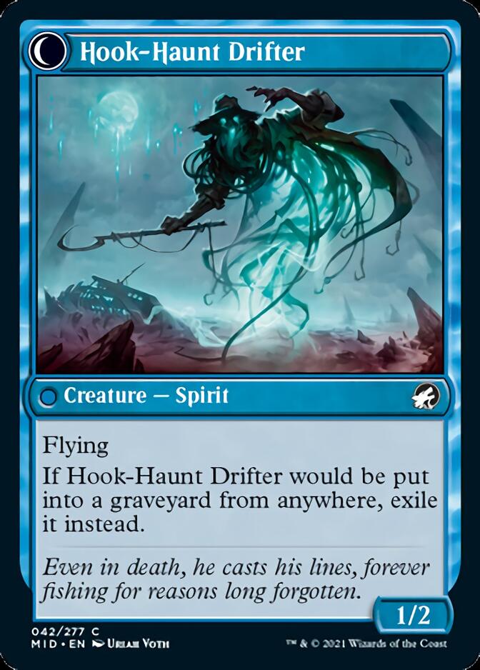 Baithook Angler // Hook-Haunt Drifter [Innistrad: Midnight Hunt] - Destination Retro