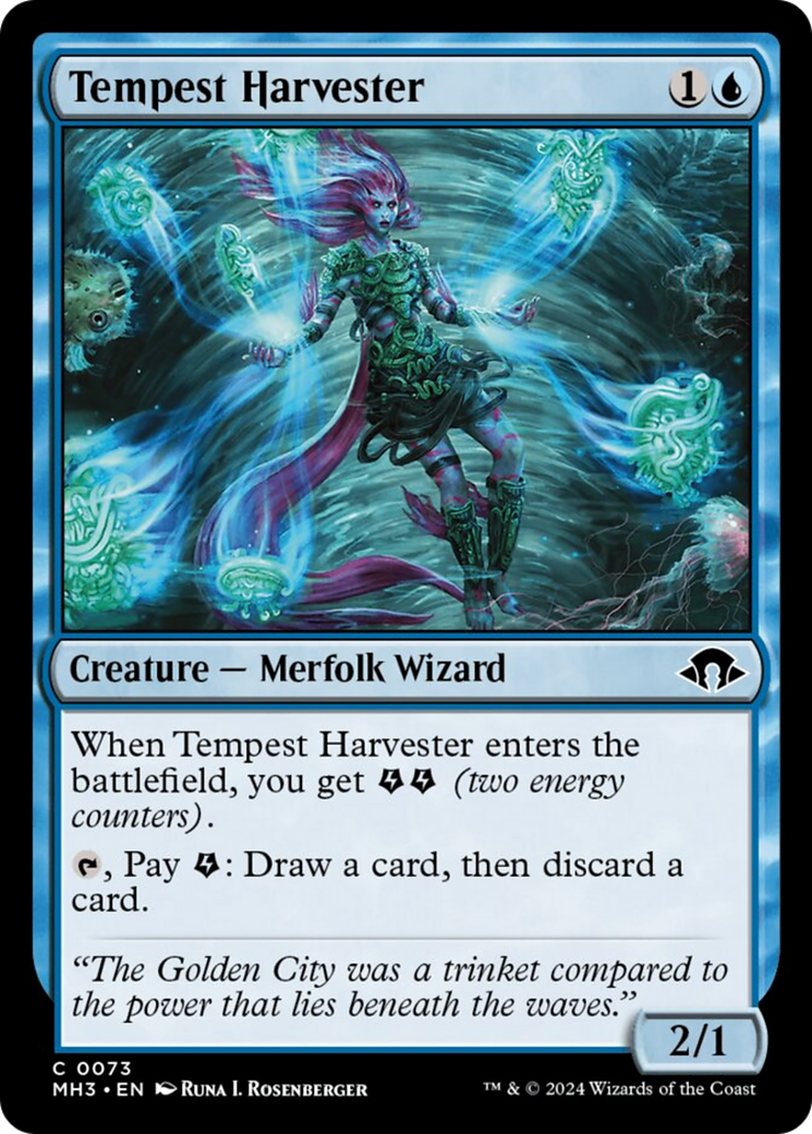 Tempest Harvester [Modern Horizons 3] - Destination Retro